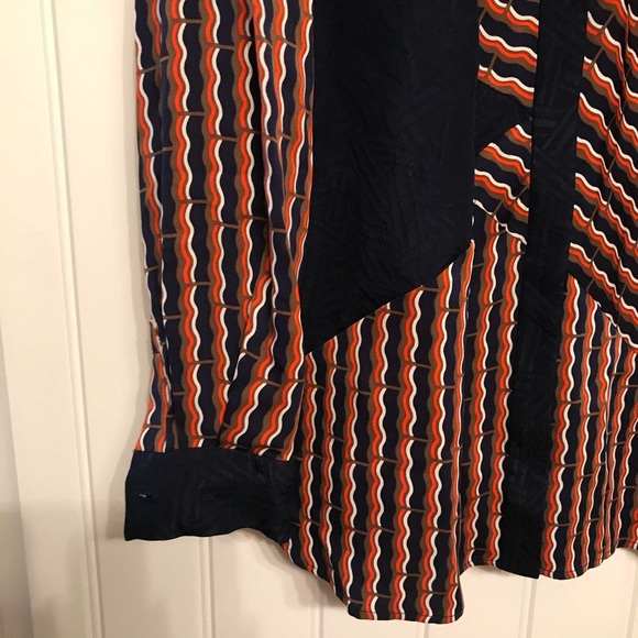 Dianne Von Furstenberg silk blouse 6 - Picture 4 of 8